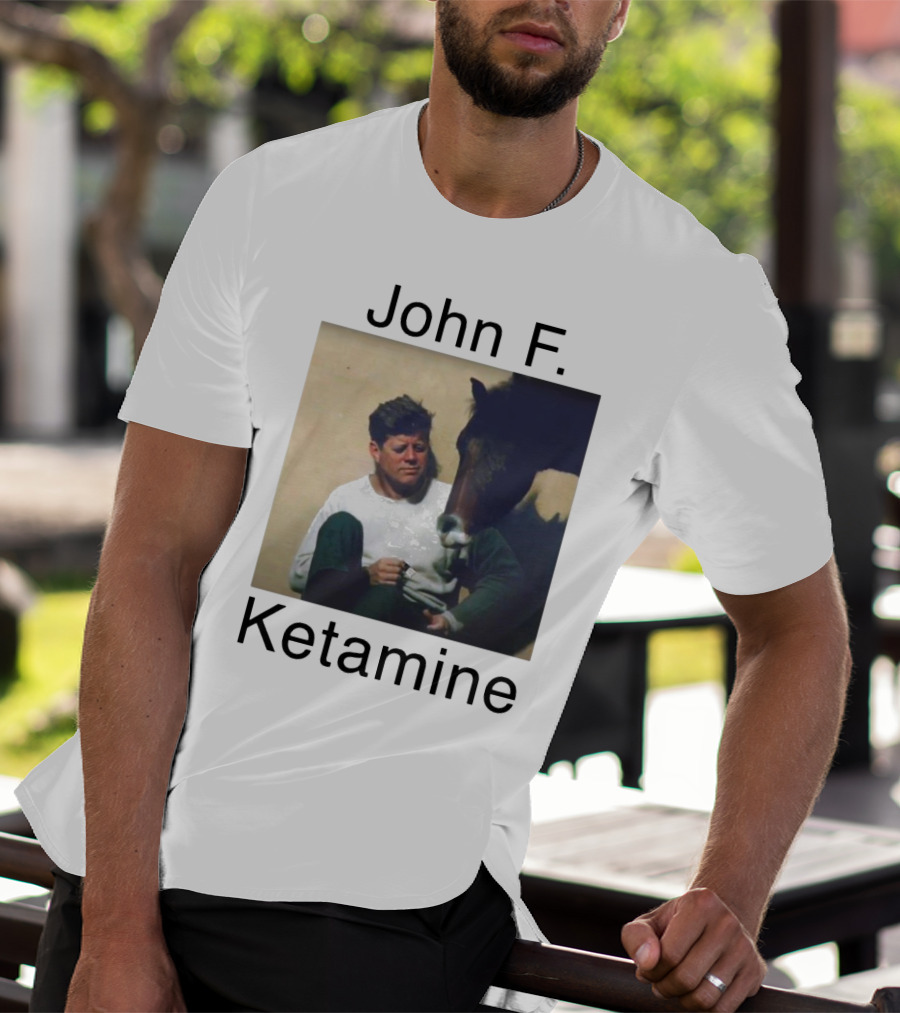 John F. Ketamine Horseman Interaction T-Shirt