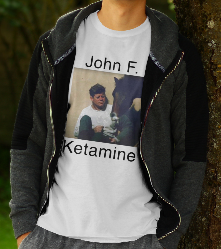 John F. Ketamine Horseman Interaction T-Shirt
