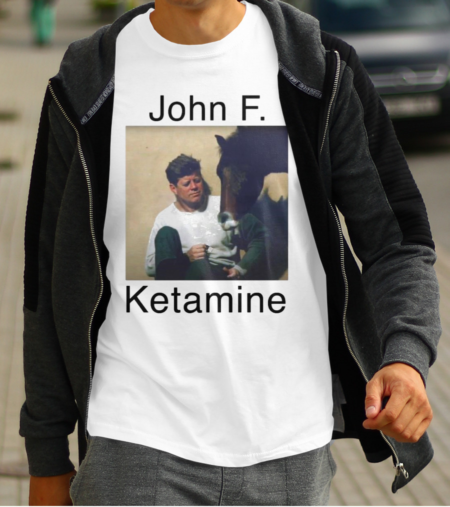 John F. Ketamine Horseman Interaction T-Shirt