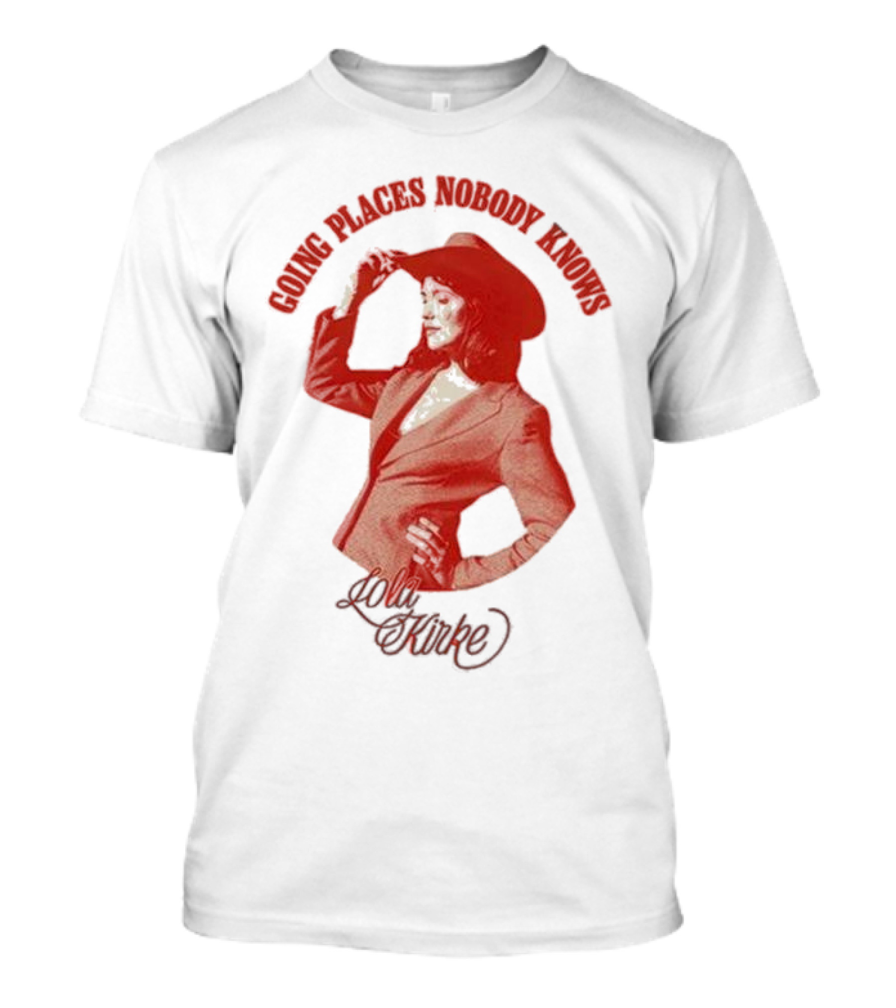 Going Places Nobody Knows Lola Kirke Trailblazer T-Shirt