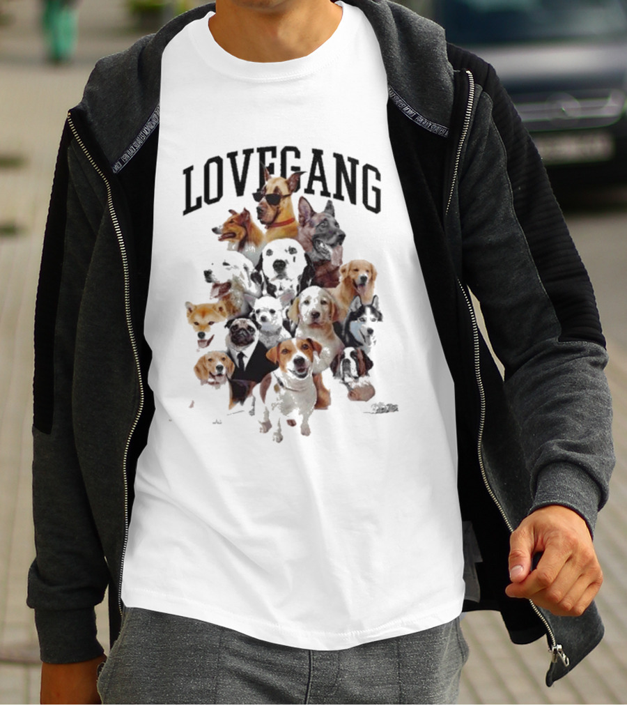Lovegang Celebrities Dogs T-Shirt