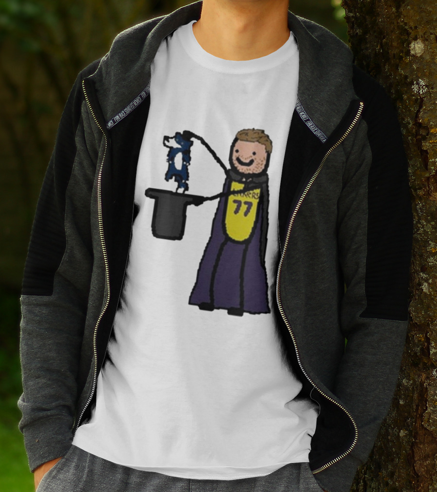 Luka Doncic 77 Lakers Magic Cartoon T-Shirt