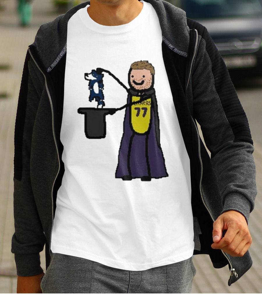 Luka Doncic 77 Lakers Magic Cartoon T-Shirt