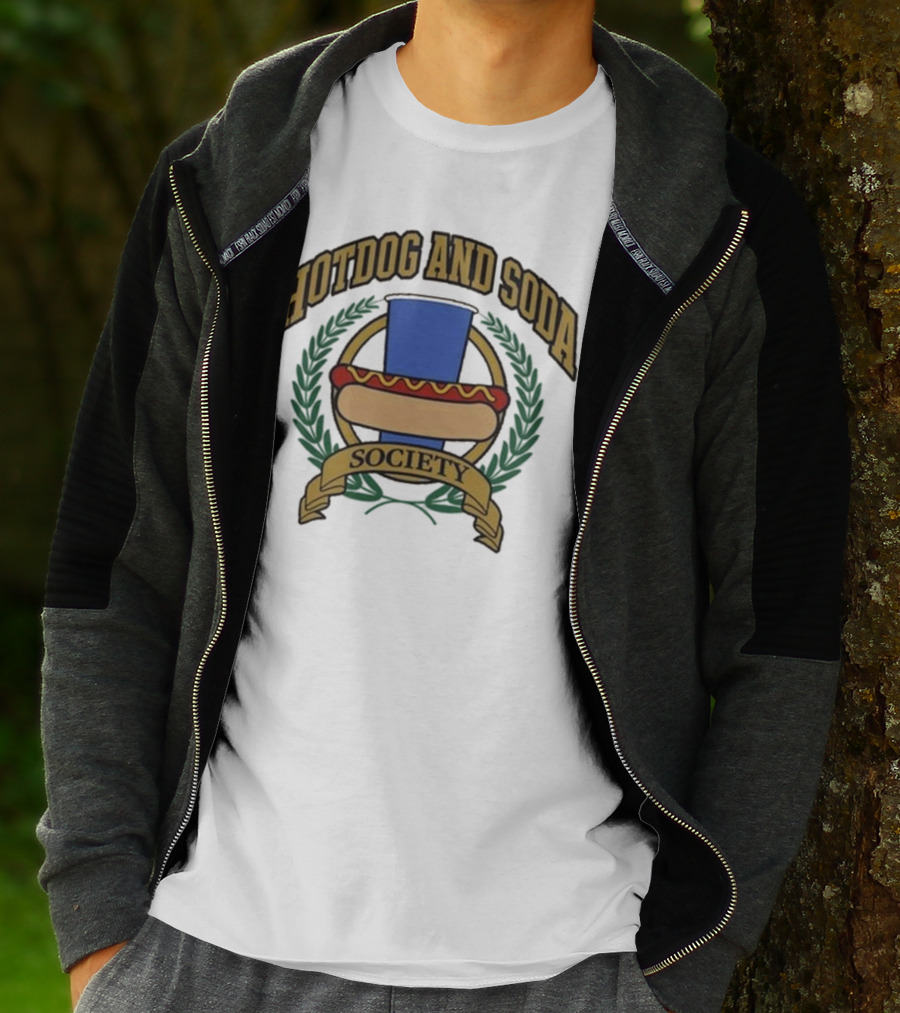 Hotdog And Soda Society Middle Class Fancy T-Shirt