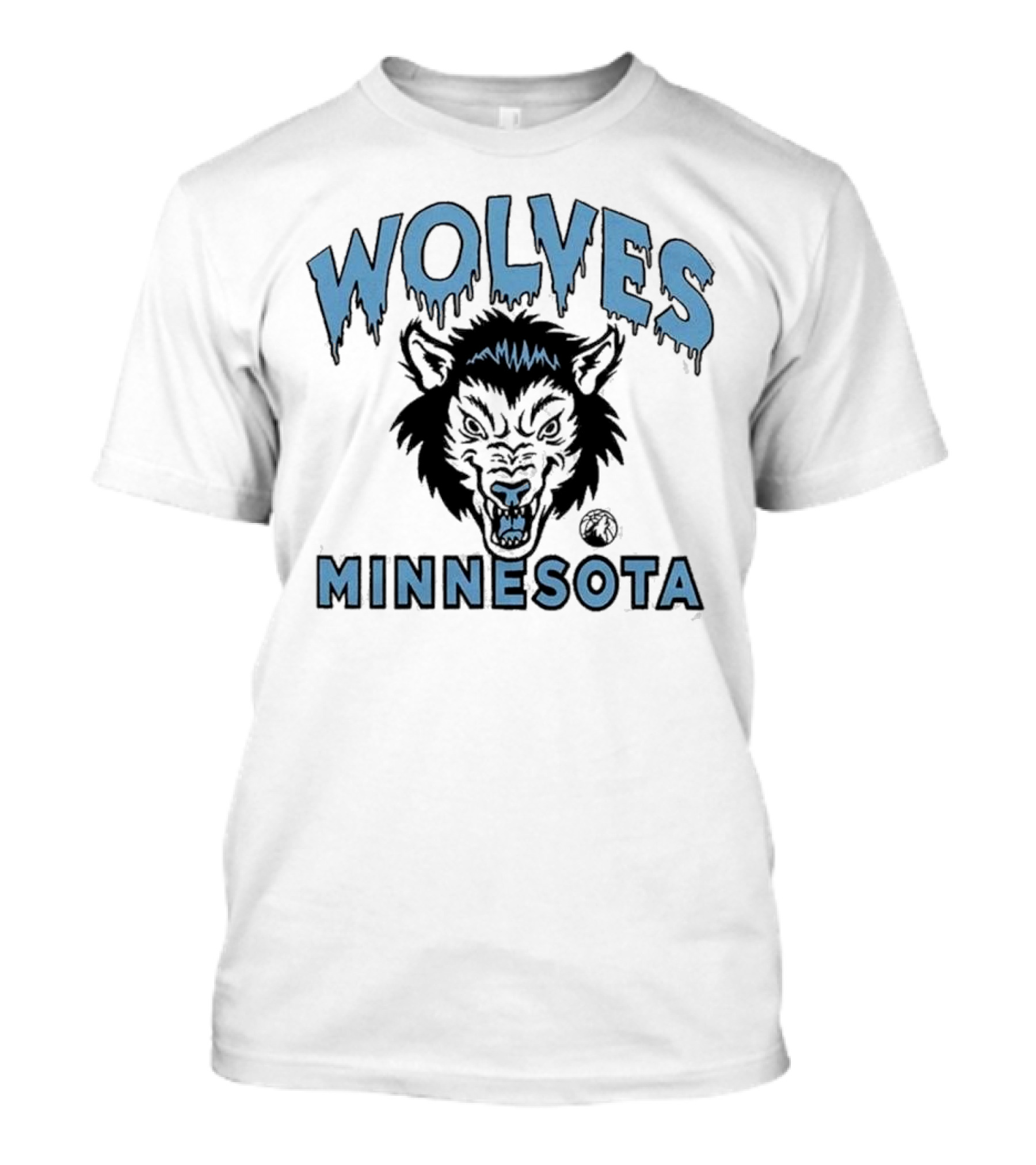 Minnesota Wolves Mascot Tri-Blend T-Shirt