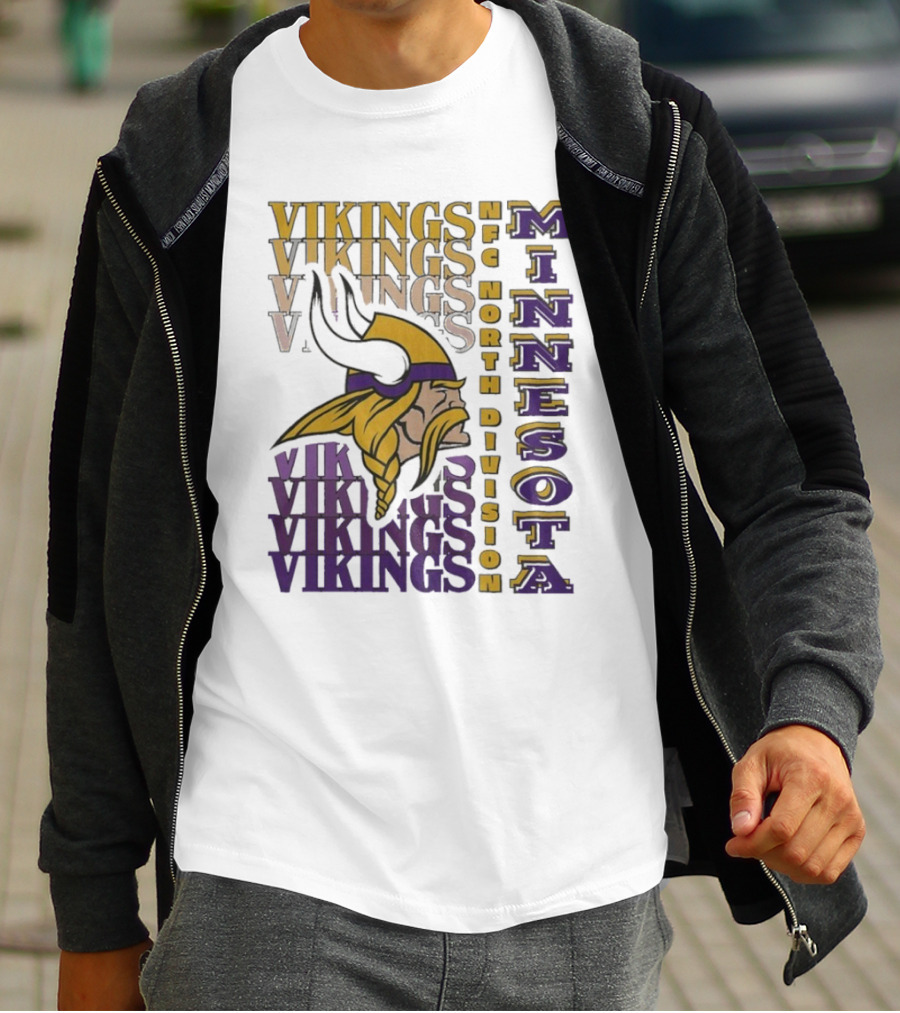 Minnesota Vikings NFC North Division Vikings Minnesota T-Shirt