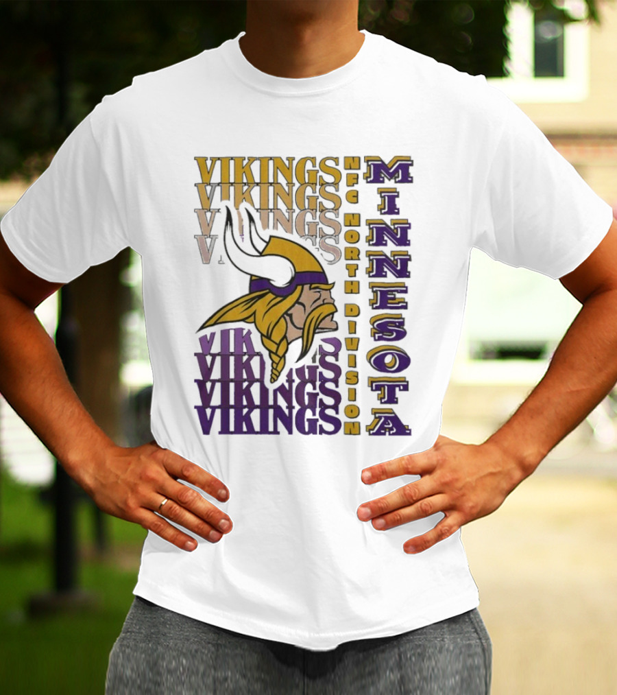 Minnesota Vikings NFC North Division Vikings Minnesota T-Shirt