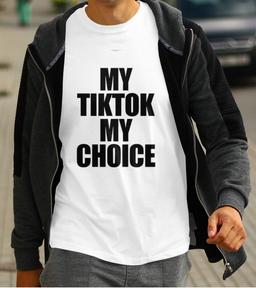 My TikTok My Choice Retro Cassette Tape T-Shirt