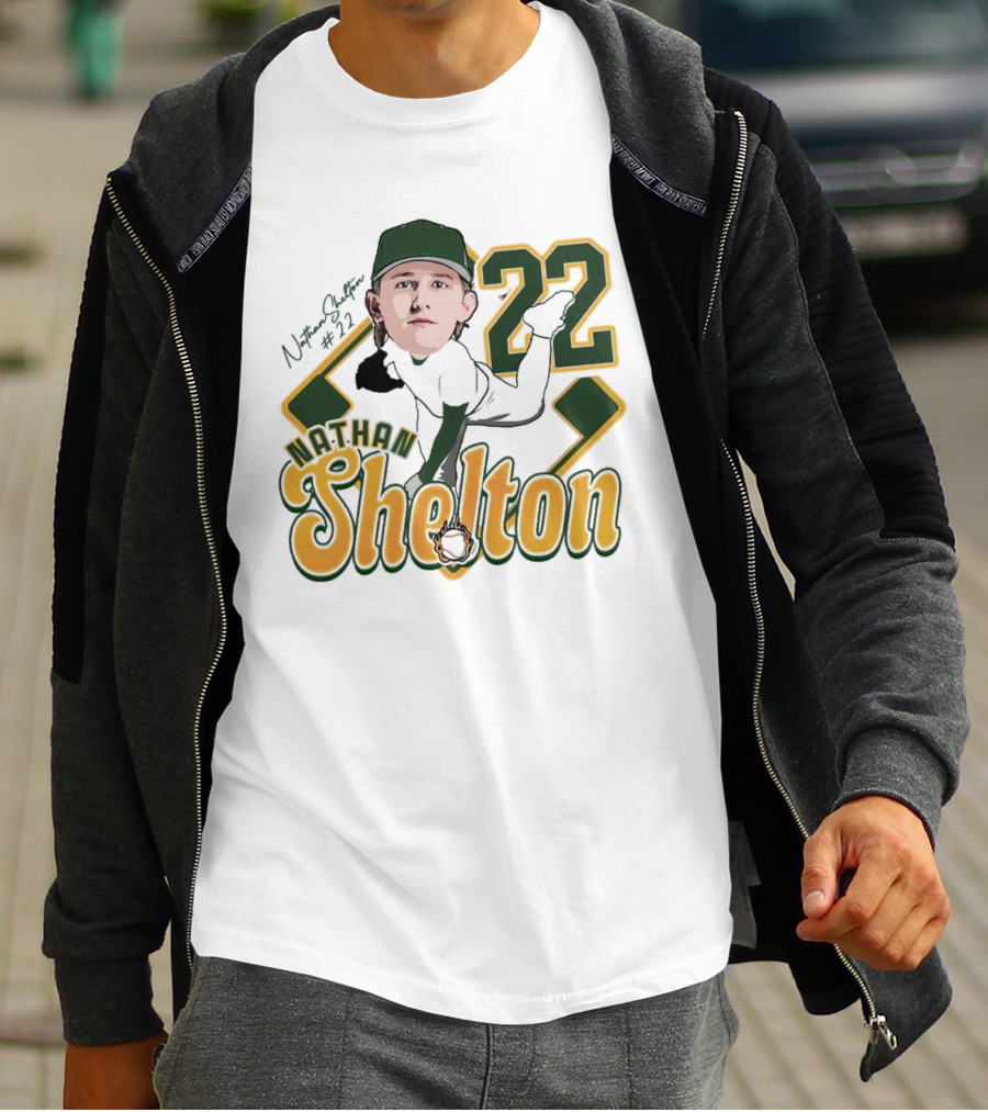 Nathan Shelton 22 Baseball Player 2025 T-Shirt