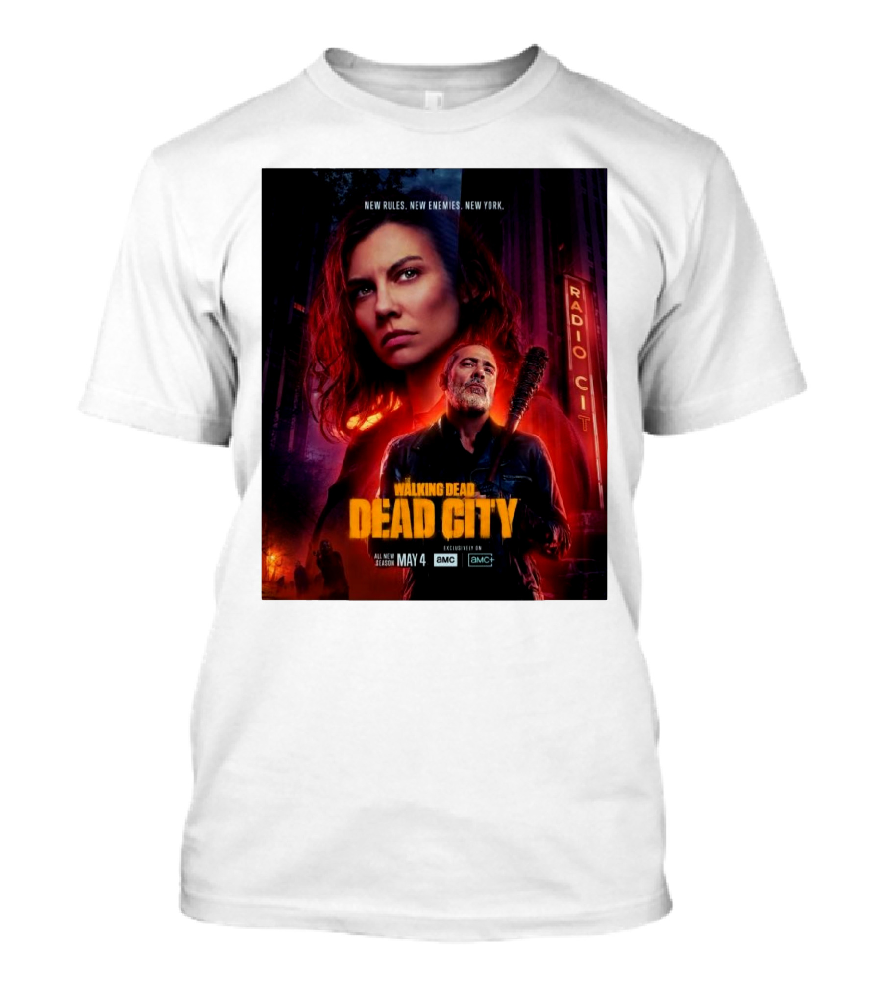 New Rules New Enemies New York The Walking Dead Dead City All New Season May 4 T-Shirt