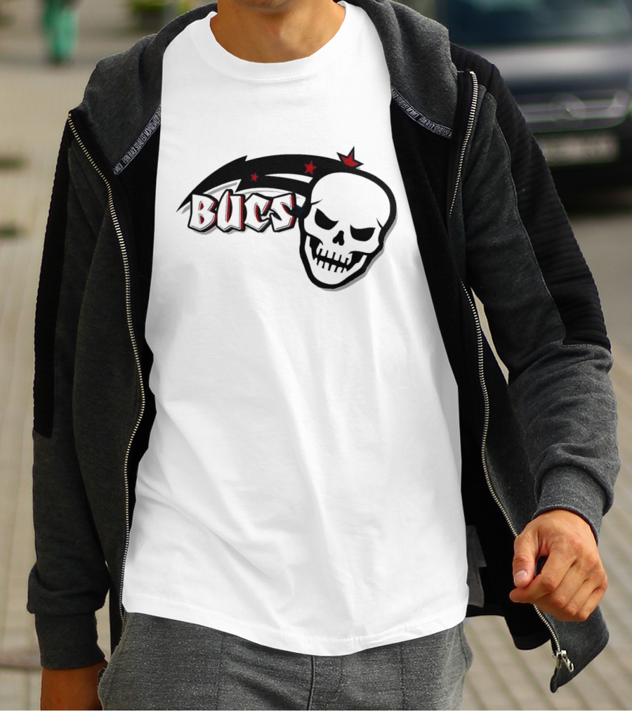 NFL NBA Tampa Bay Buccaneers Orlando Magic Stars Red Blue T-Shirt