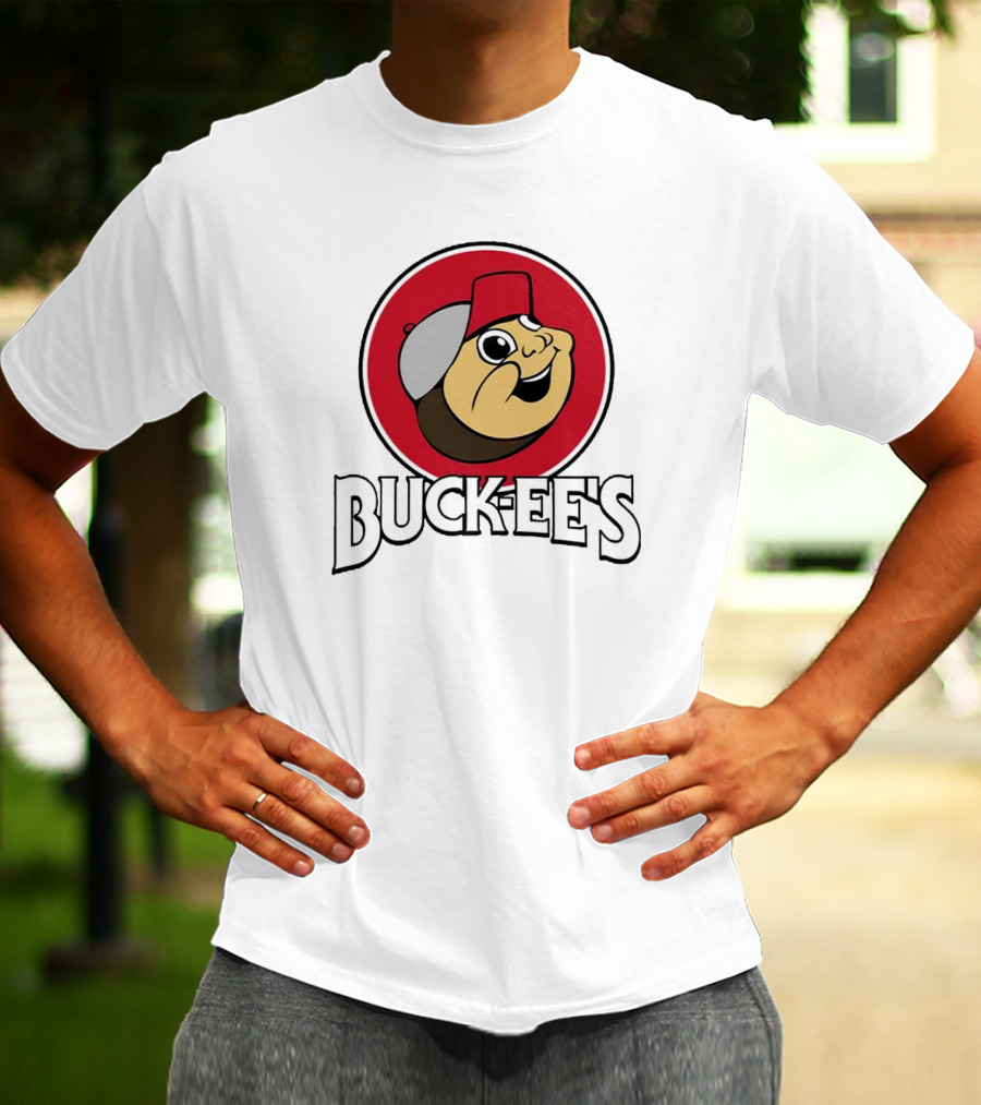 Ohio State Buckeyes Buc-ee's Beavers Retro Illustration T-Shirt