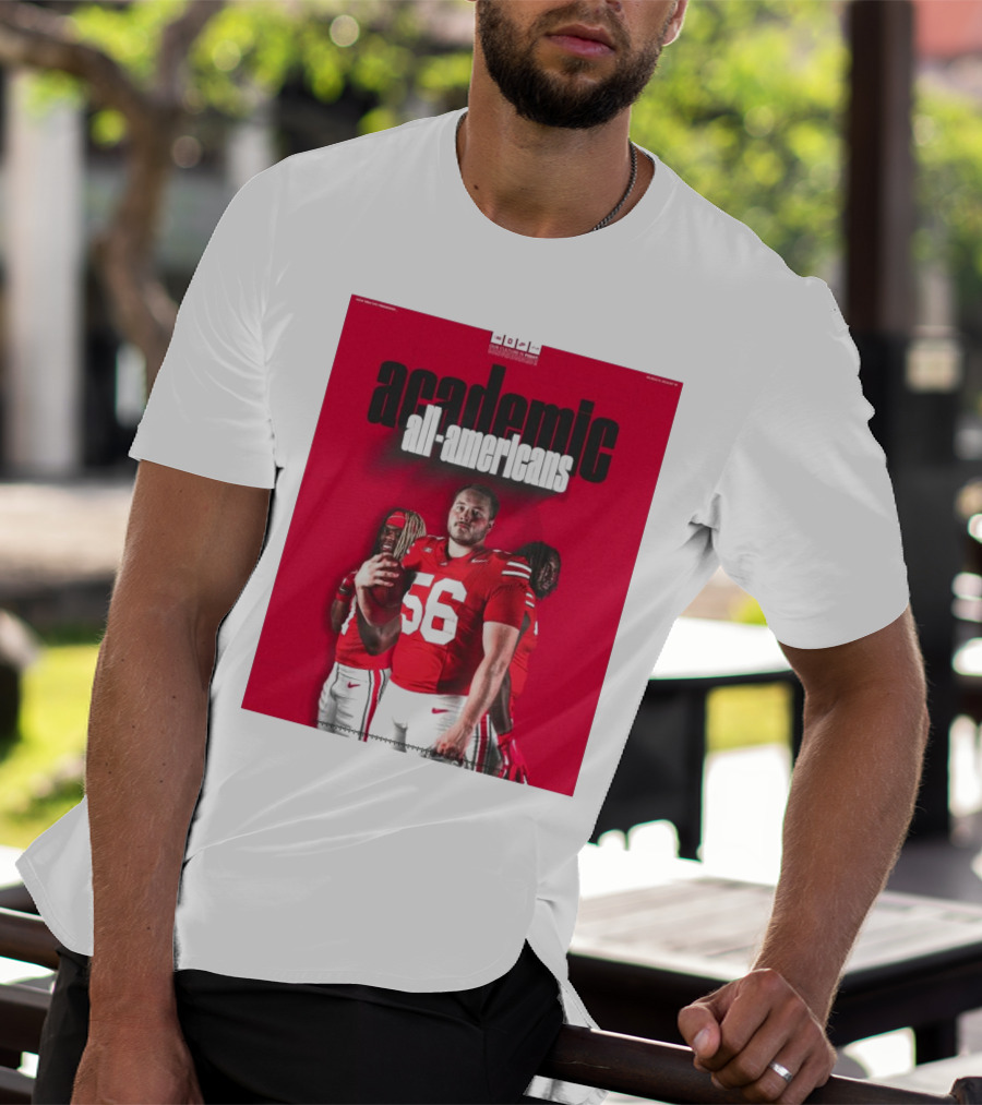 Ohio State Football Academic All-Americans Quinshon Judkins Seth McLaughlin Donovan Jackson T-Shirt