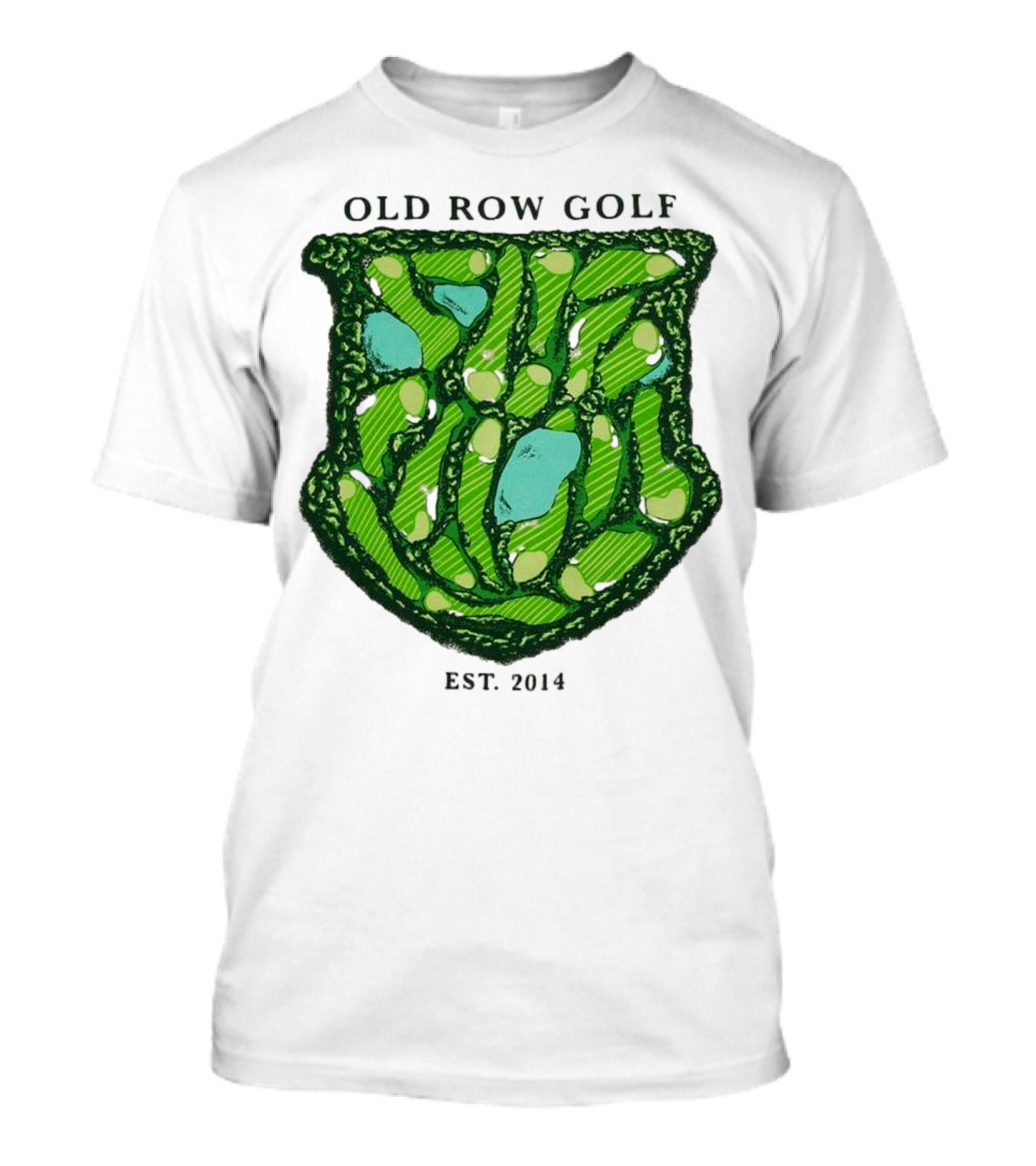 Old Row Golf Course Pigment Dyed T-Shirt
