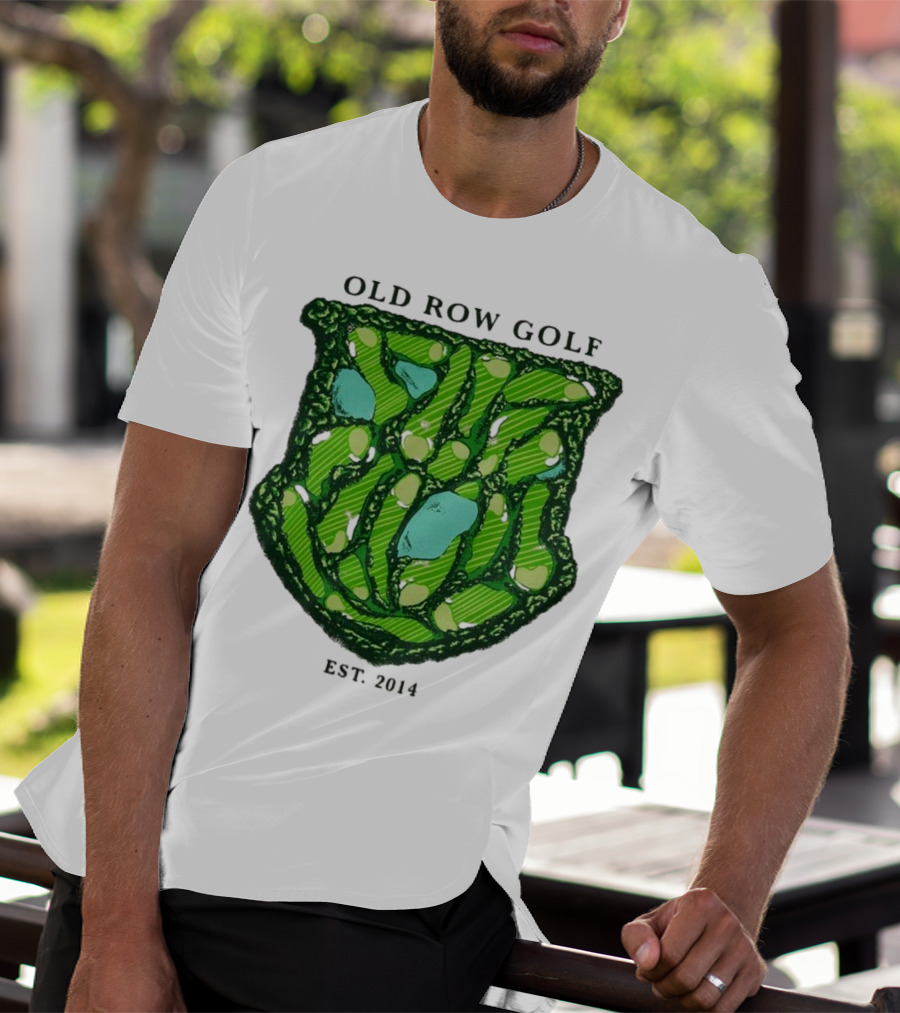 Old Row Golf Course Pigment Dyed T-Shirt