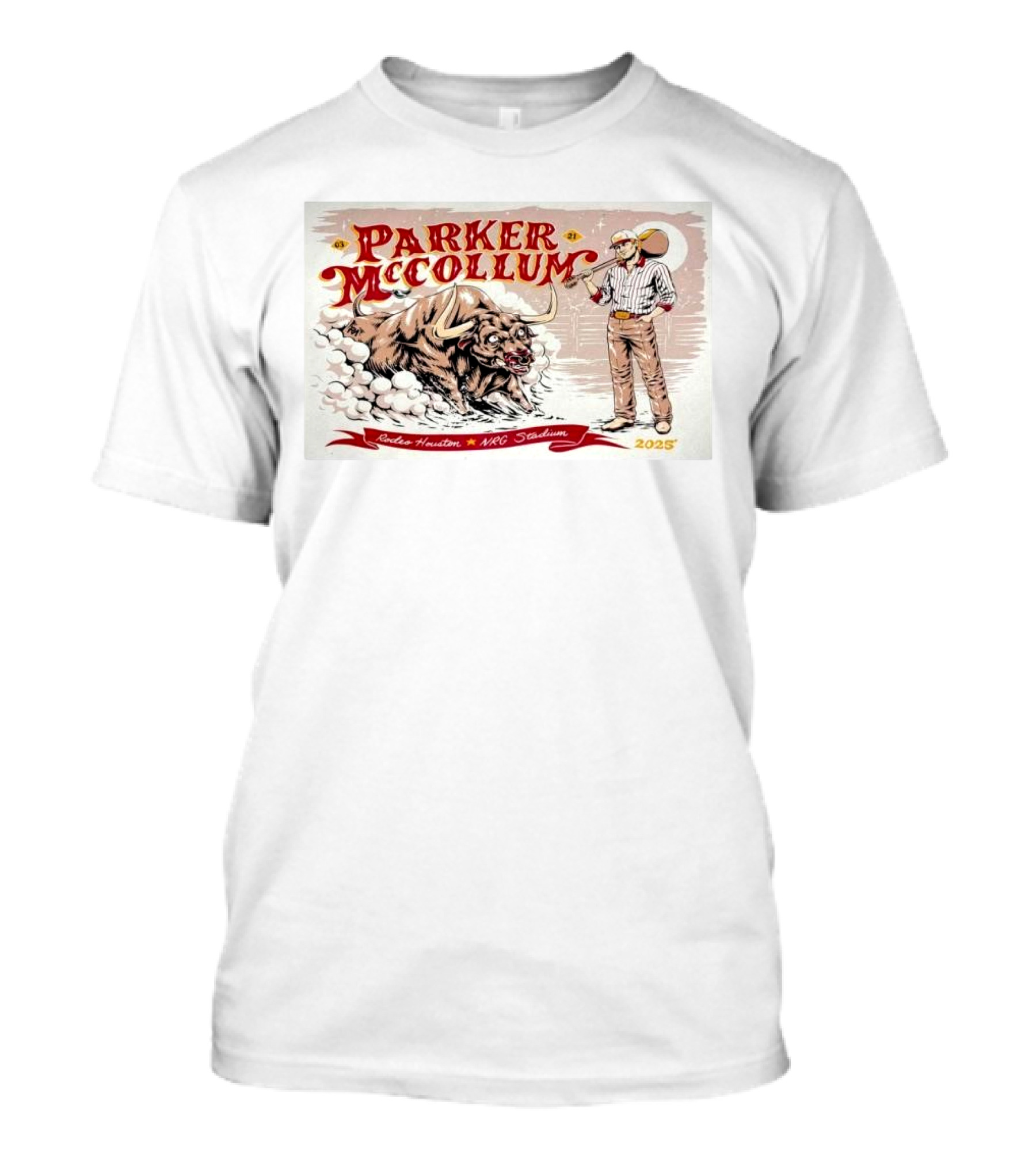 Parker McCollum Rodeo Houston NRG Stadium 2025 T-Shirt