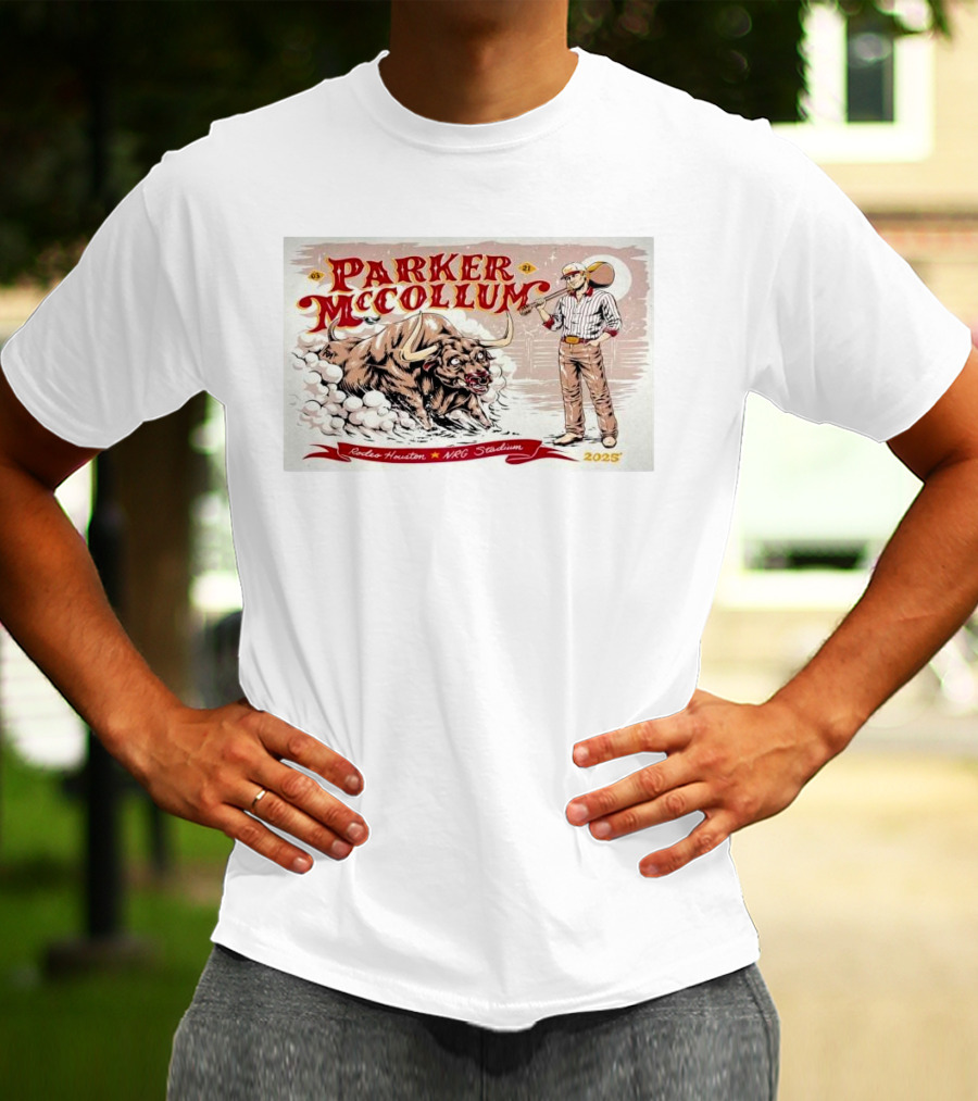 Parker McCollum Rodeo Houston NRG Stadium 2025 T-Shirt