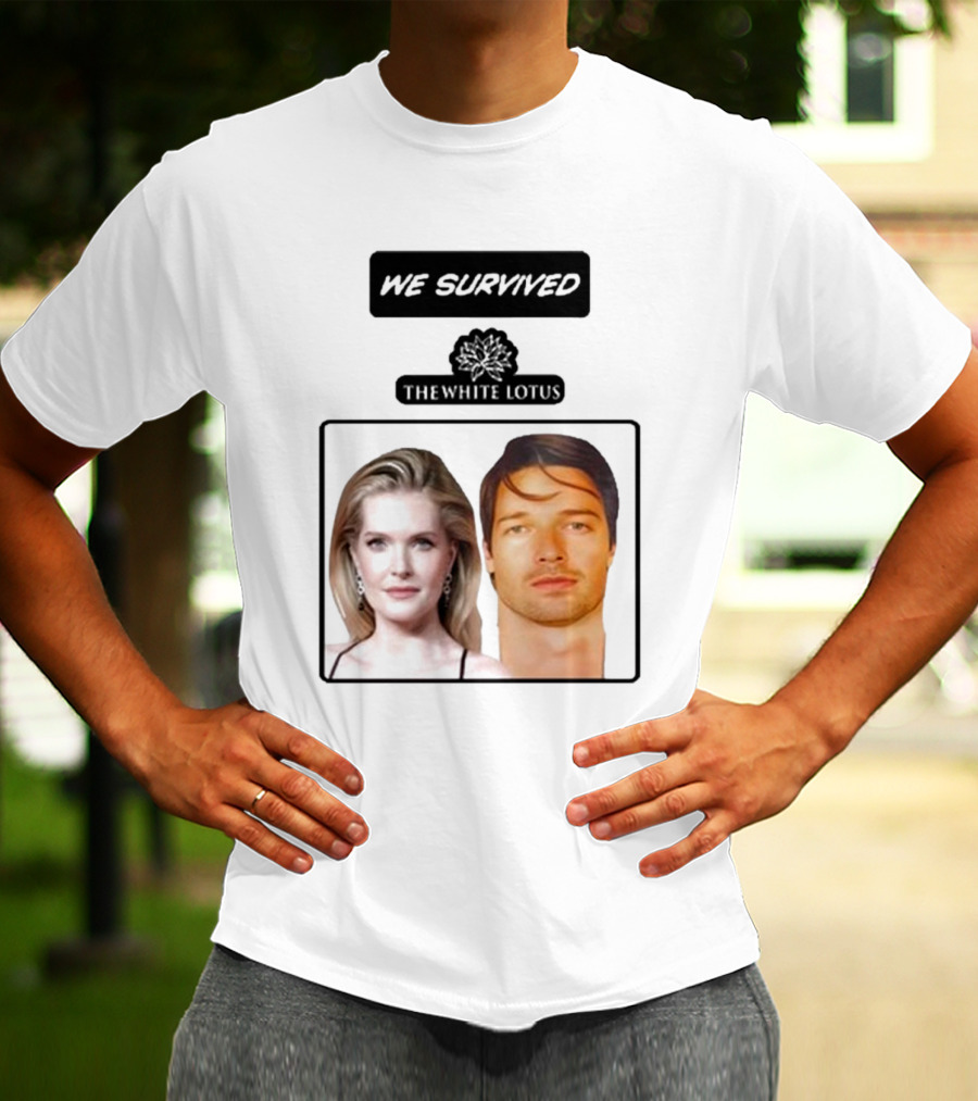 We Survived The White Lotus Patrick Schwarzenegger T-Shirt