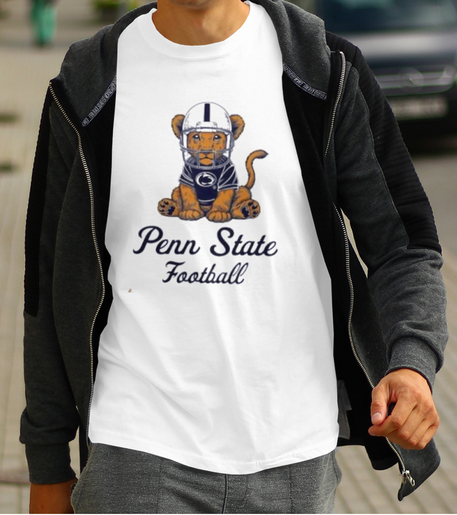 Penn State Football Nittany Lions Lion Cub Helmet T-Shirt