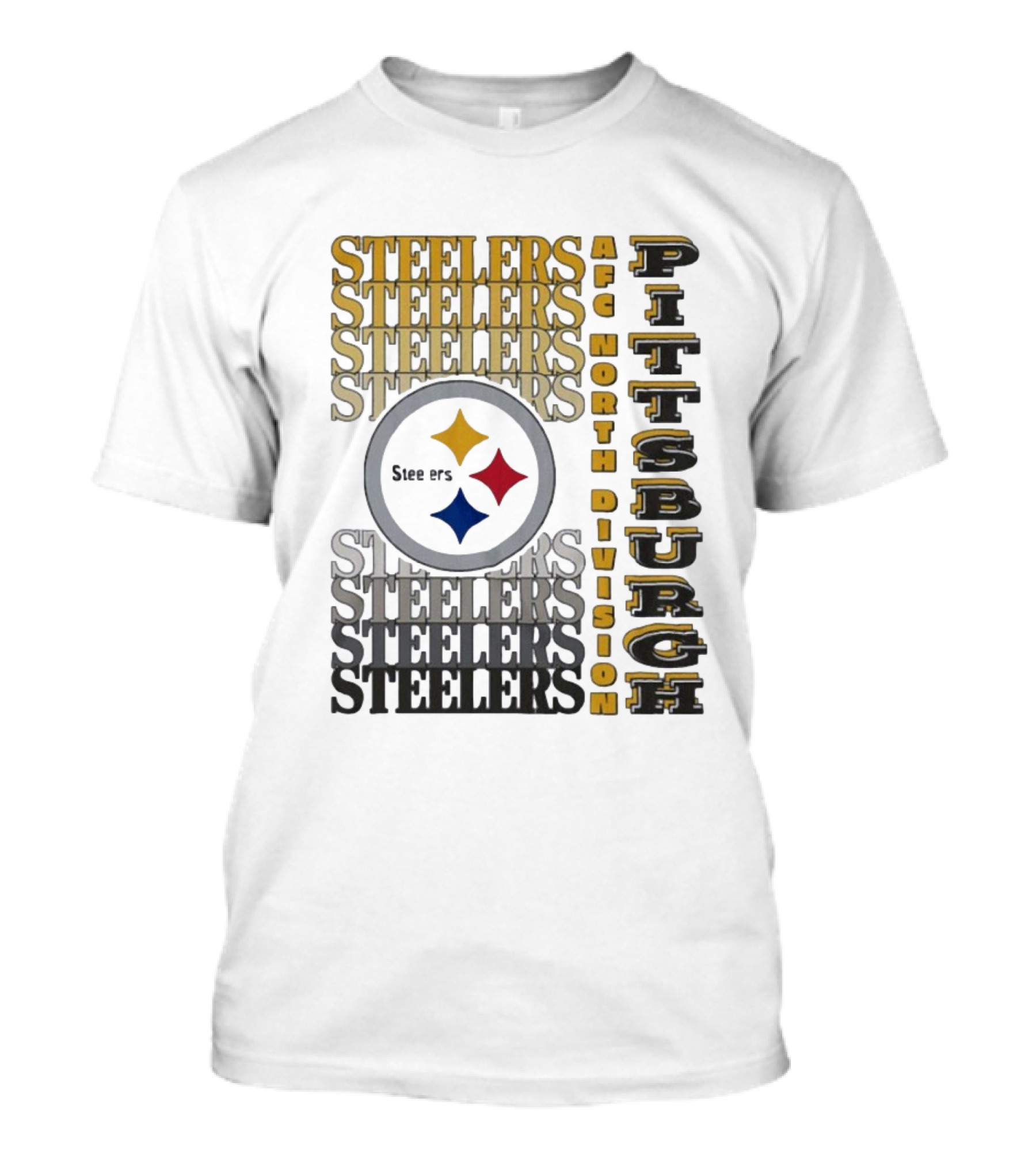 Pittsburgh Steelers AFC North Division See Us T-Shirt