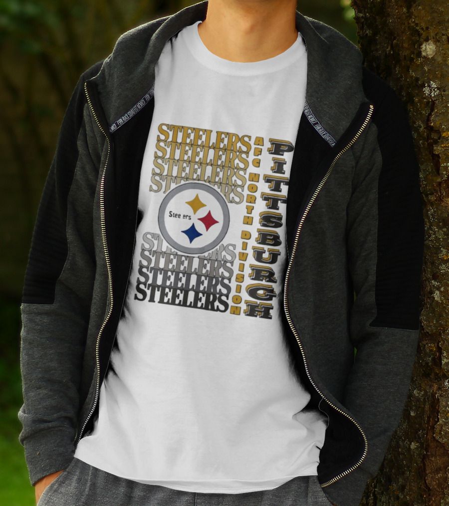 Pittsburgh Steelers AFC North Division See Us T-Shirt