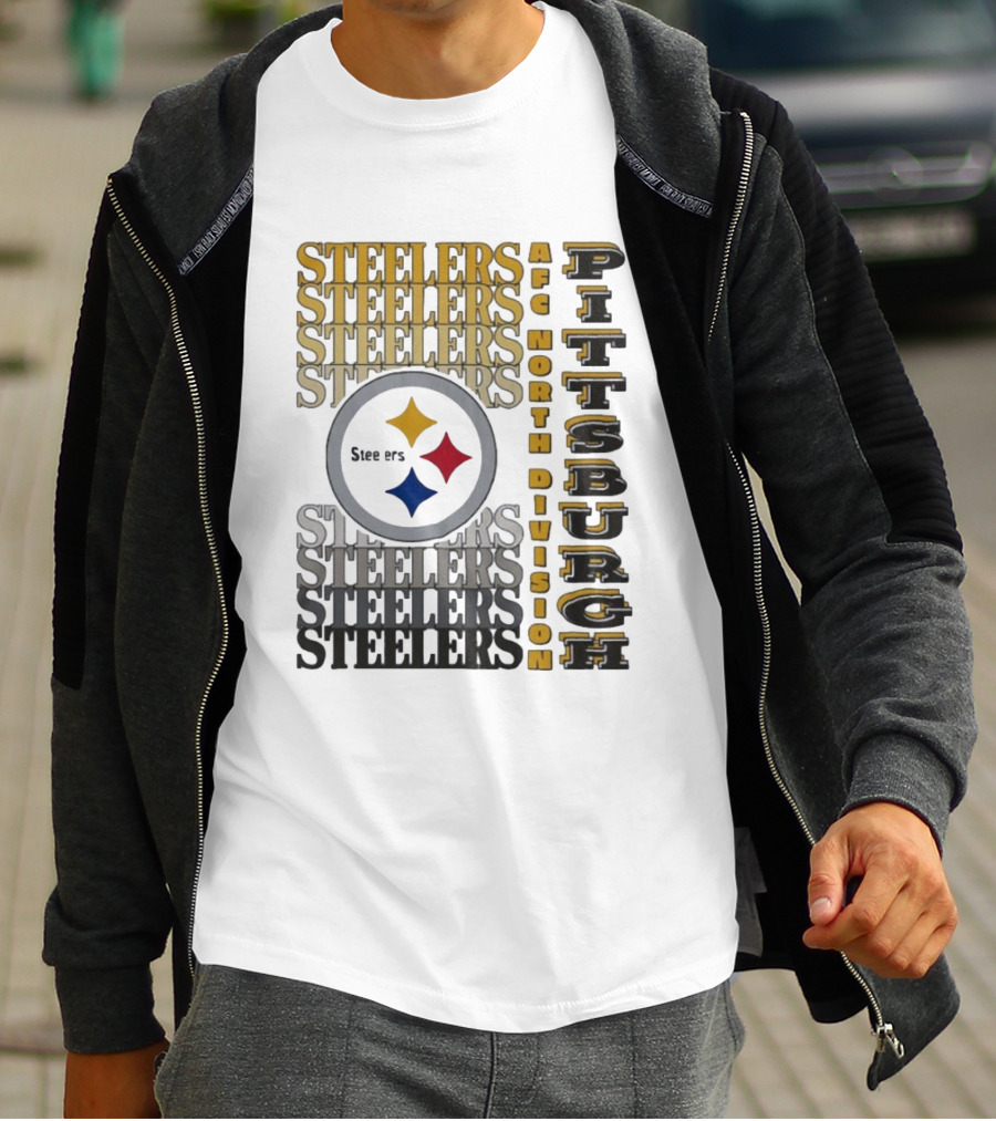 Pittsburgh Steelers AFC North Division See Us T-Shirt
