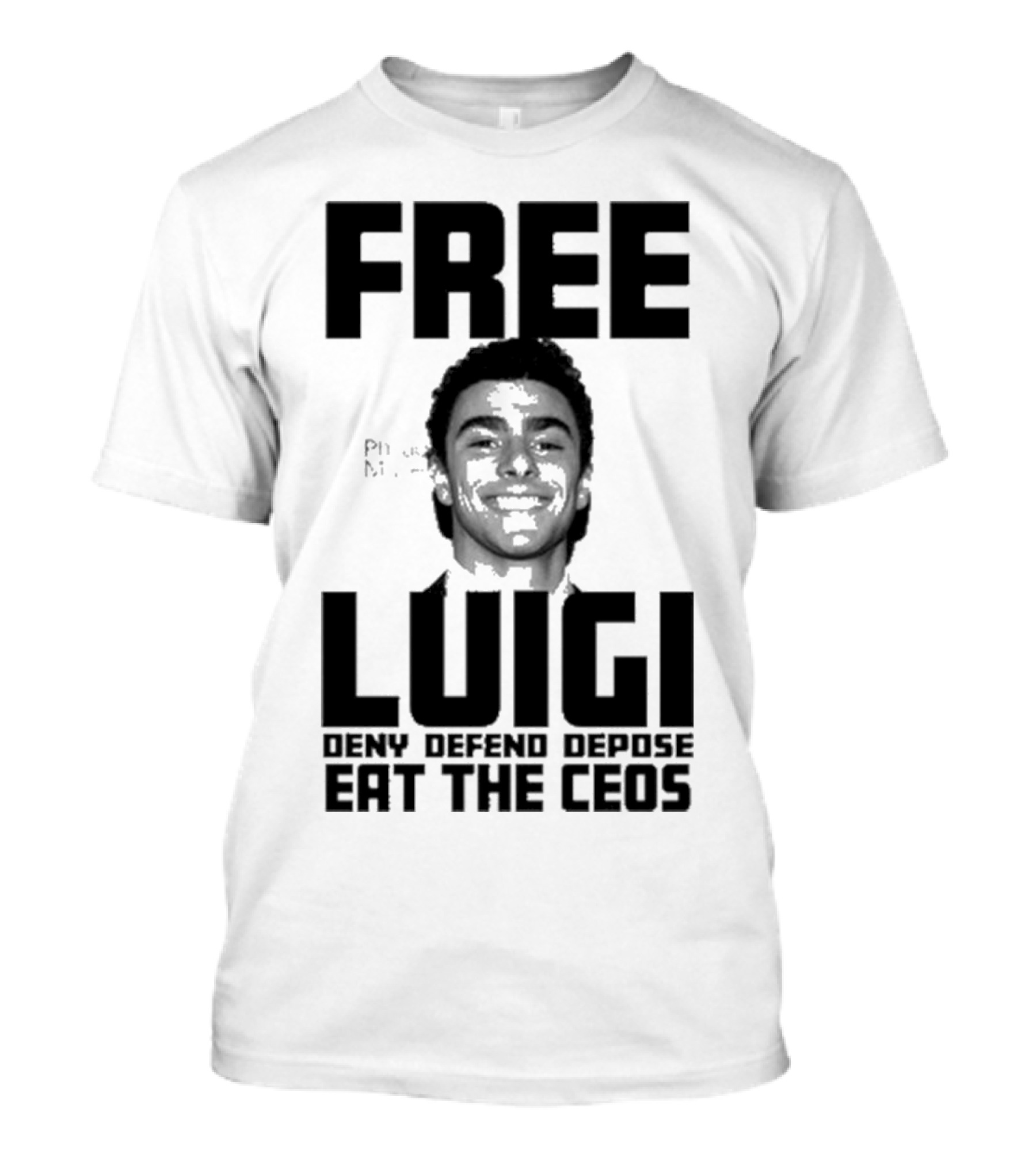 Portland USA Free Luigi Deny Defend Depose Eat The Ceos T-Shirt