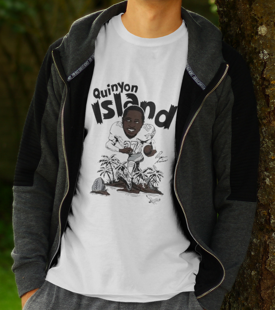 Quinyon Island Mitchell Kelly Green Philadelphia Eagles Player Tri-Blend T-Shirt