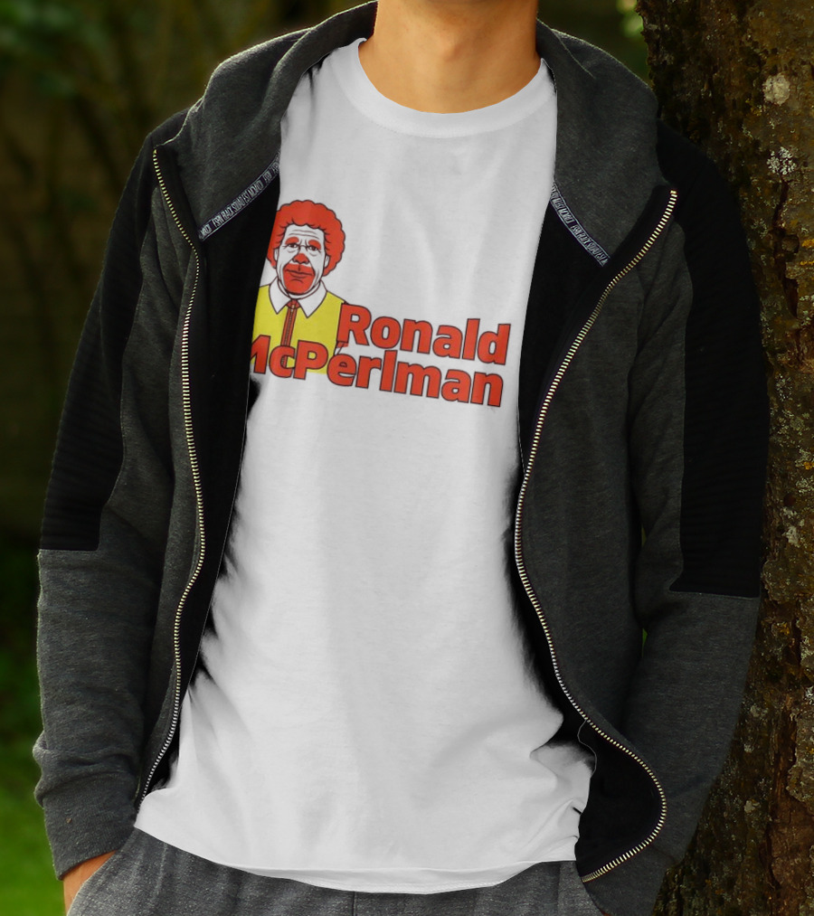 Ronald McPerlman McDonalds And Ron Perlman Crossover T-Shirt