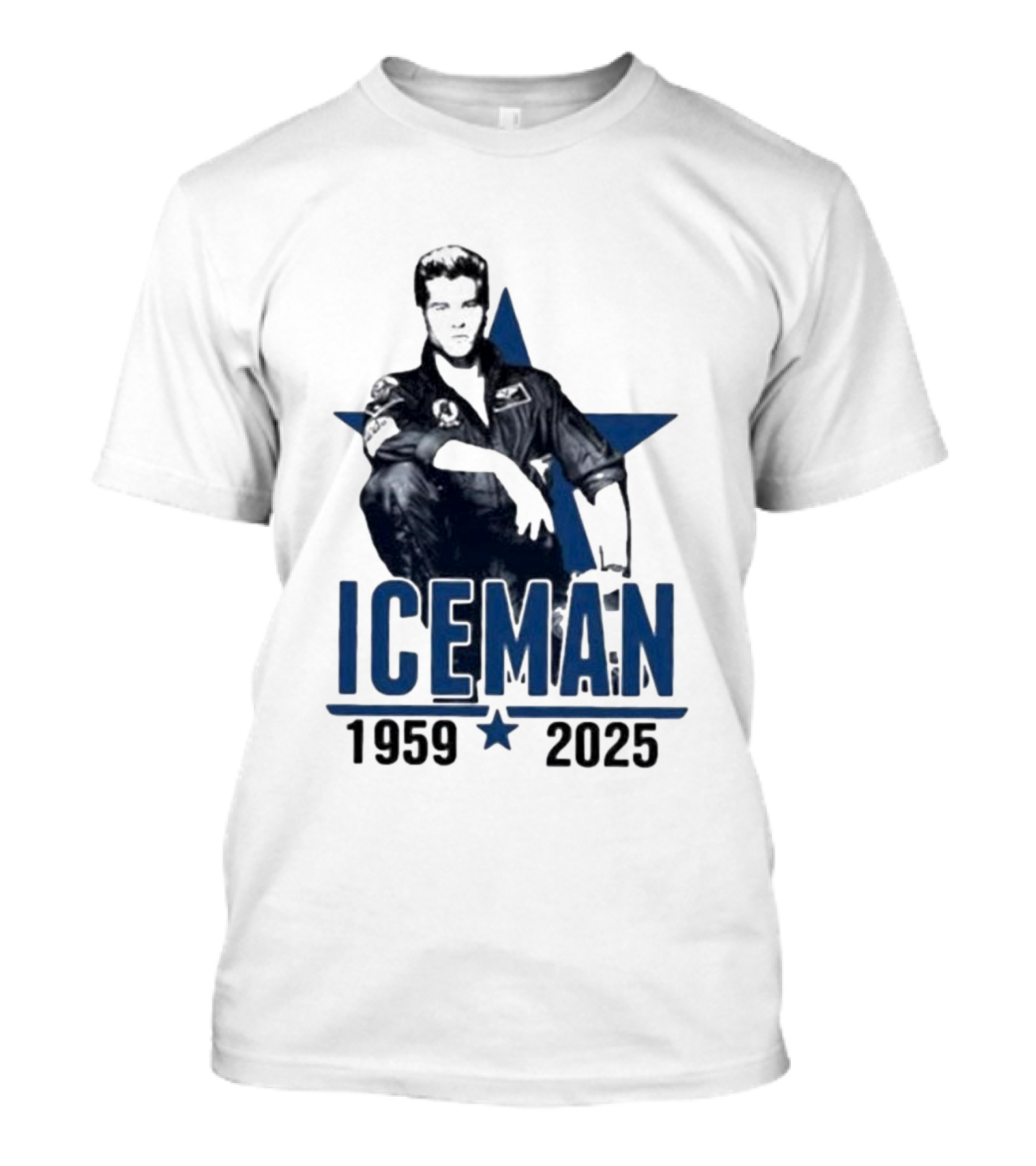 Val Kilmer 1959-2025 Iceman Top Gun T-Shirt