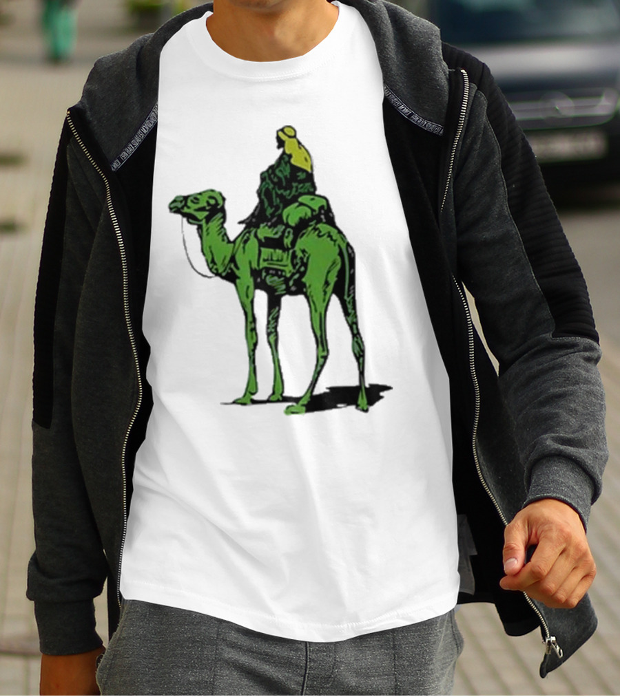 Skyler Silk Road Free Ross Camel Graphic T-Shirt