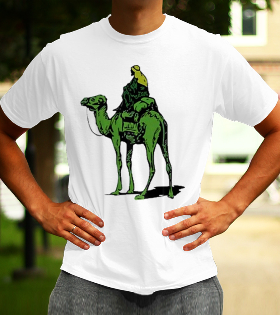 Skyler Silk Road Free Ross Camel Graphic T-Shirt