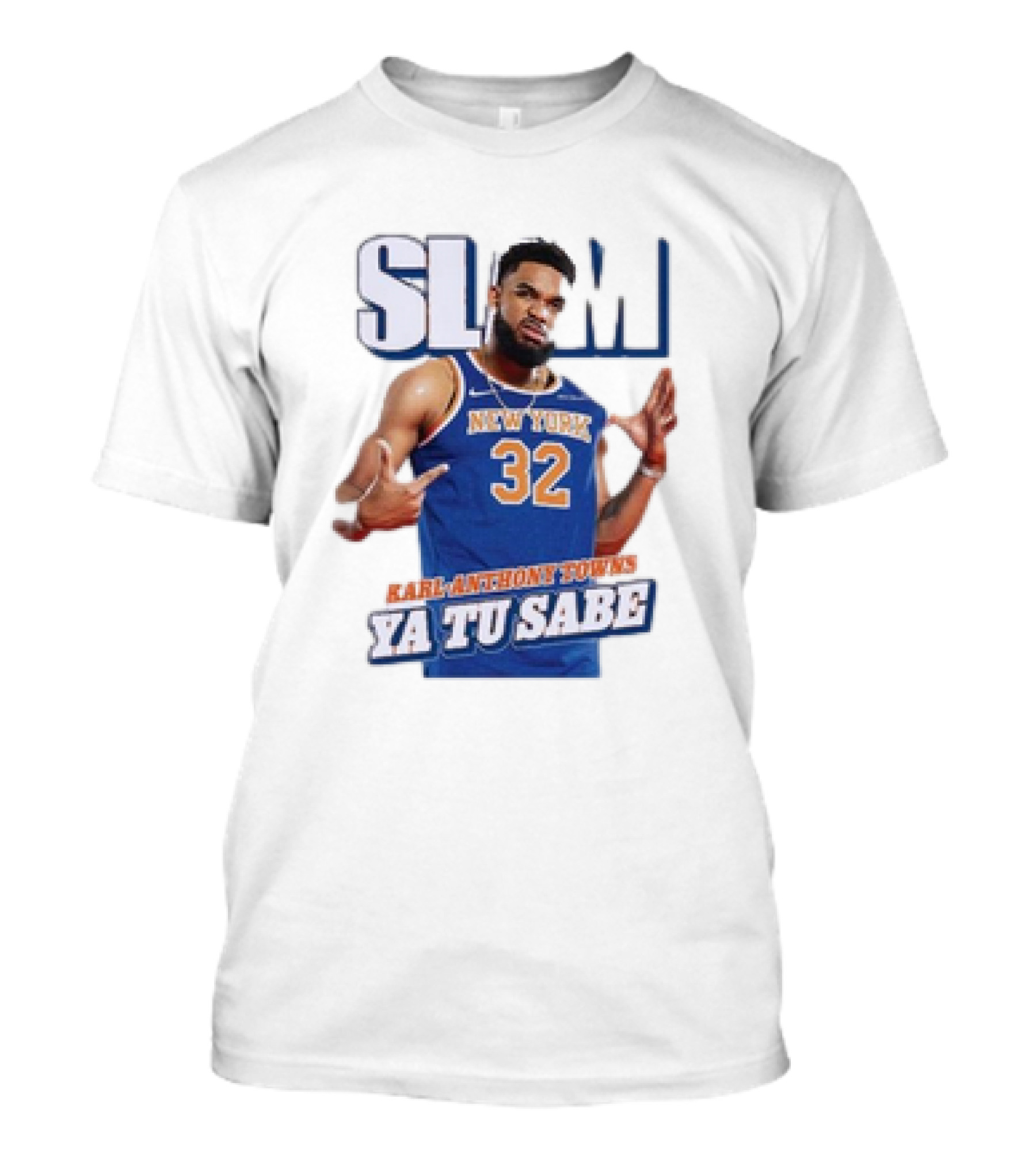 SLAM New York Karl-Anthony Towns Ya Tu Sabe T-Shirt