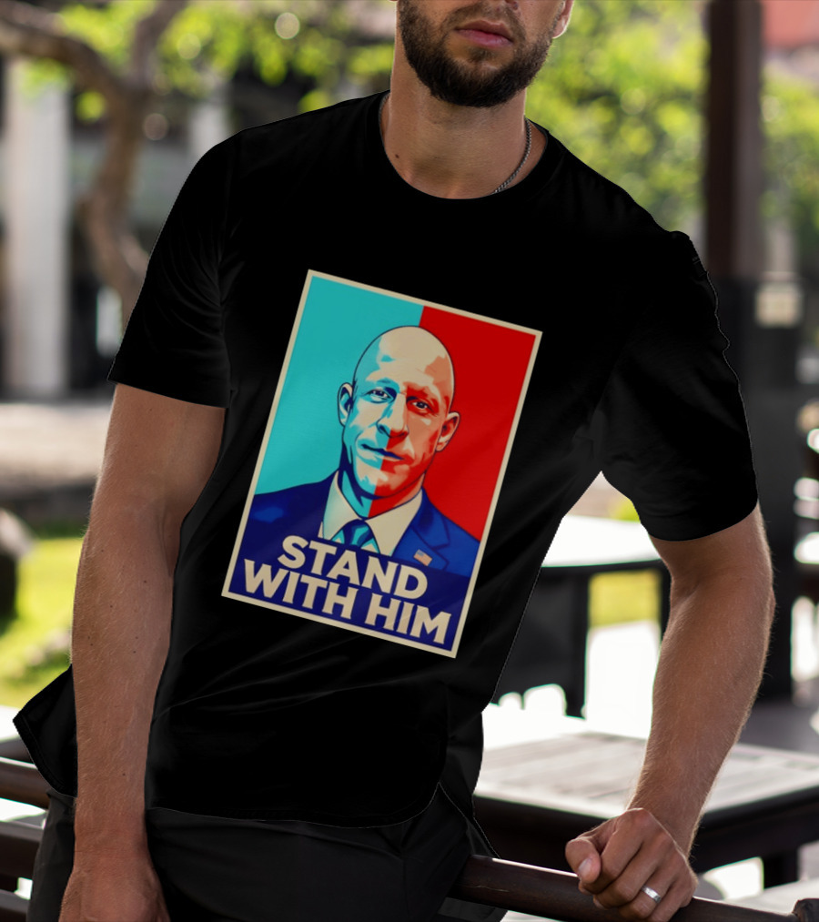 Stand With Him Brian McGinnis Hope Style Supporting Israel T-Shirt