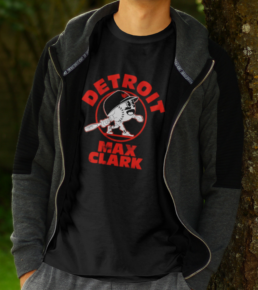 Detroit Tigers Max Clark Baseball Buddies T-Shirt