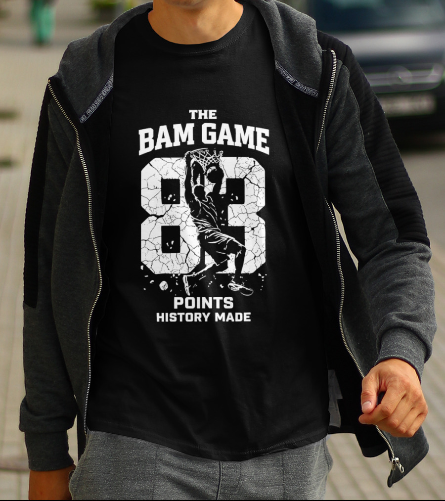 Bam Adebayo Miami Heat The Bam Game 83 Points History Made T-Shirt