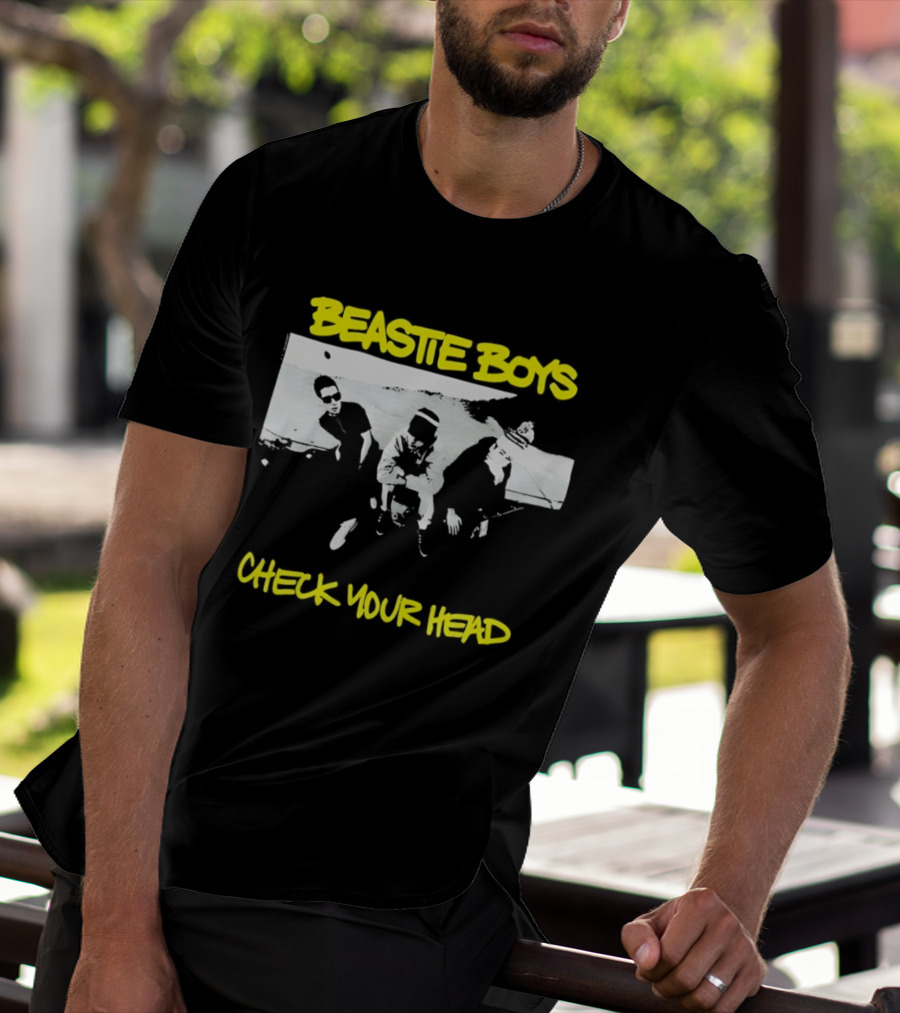 Beastie Boys Check Your Head Album Cover Yellow T-Shirt