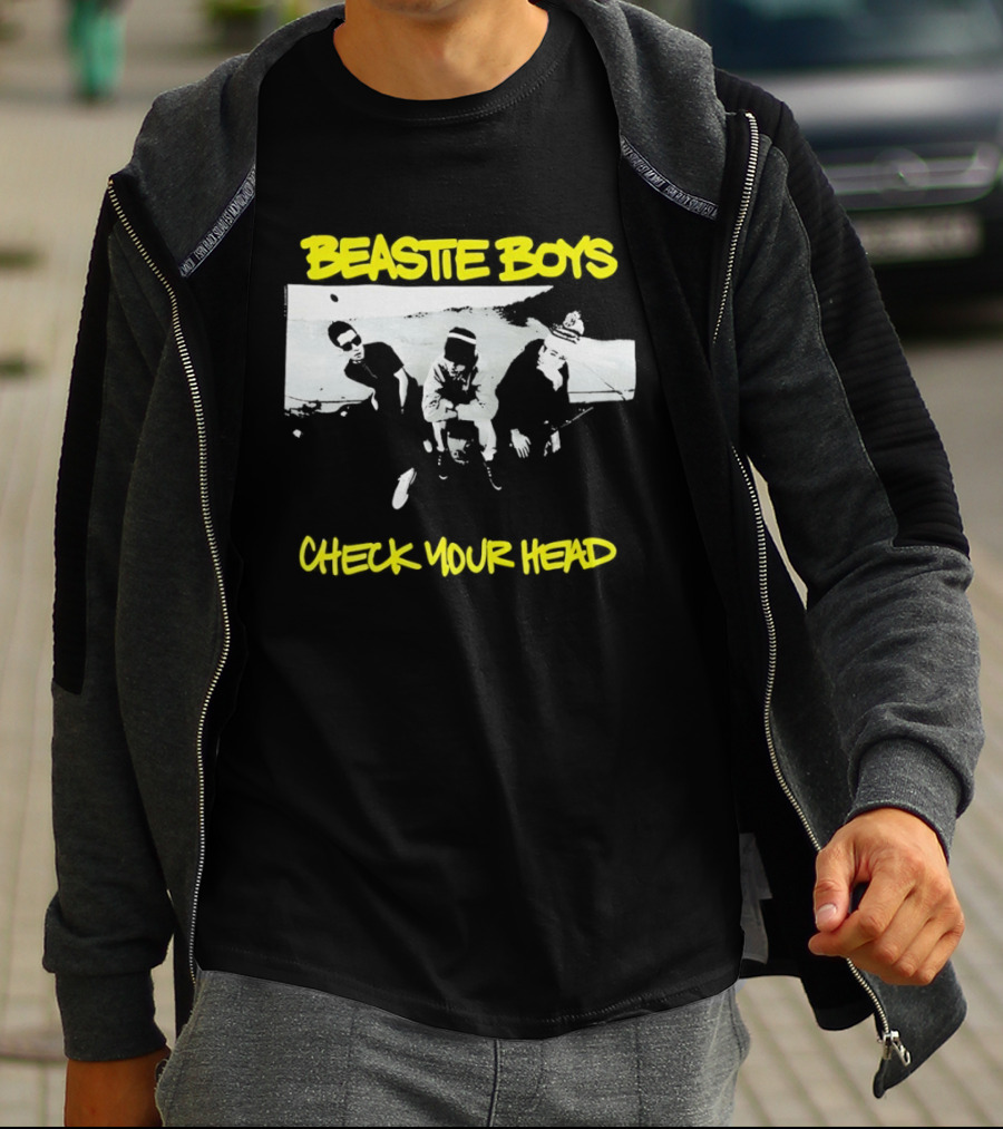 Beastie Boys Check Your Head Album Cover Yellow T-Shirt