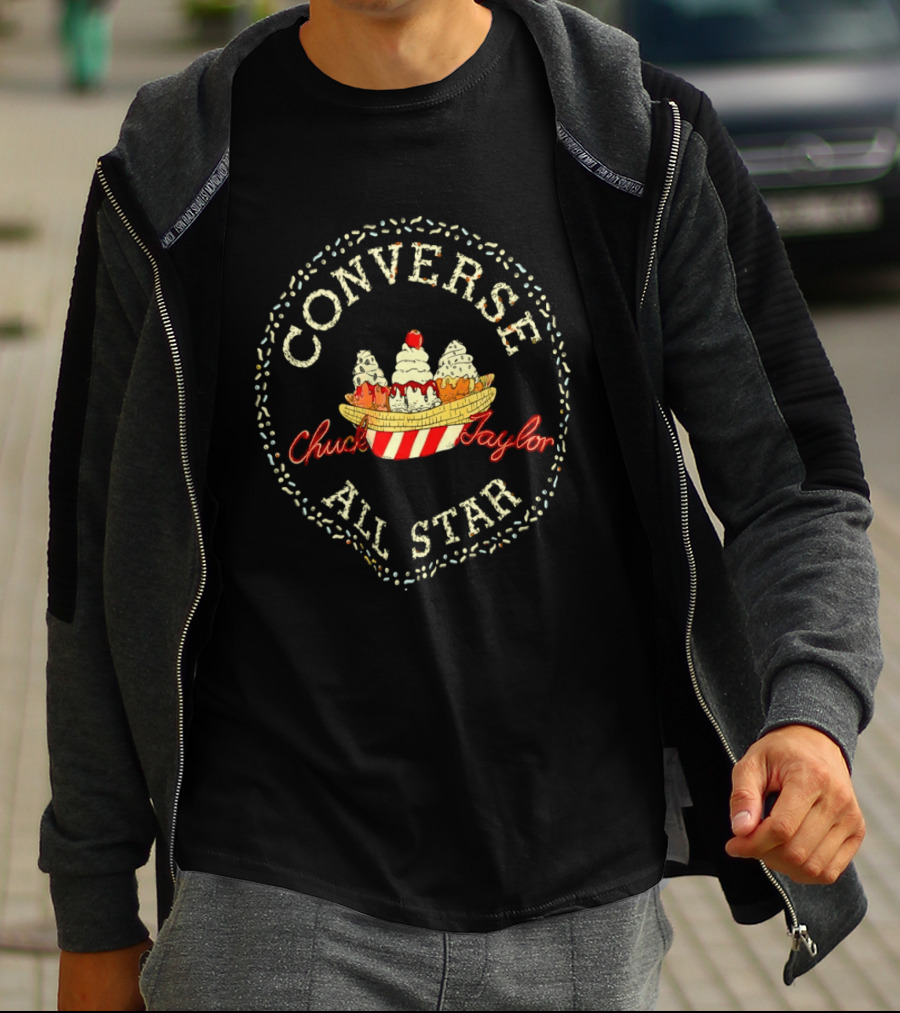 Converse All Star Chuck Taylor Ice Cream Sundae T-Shirt