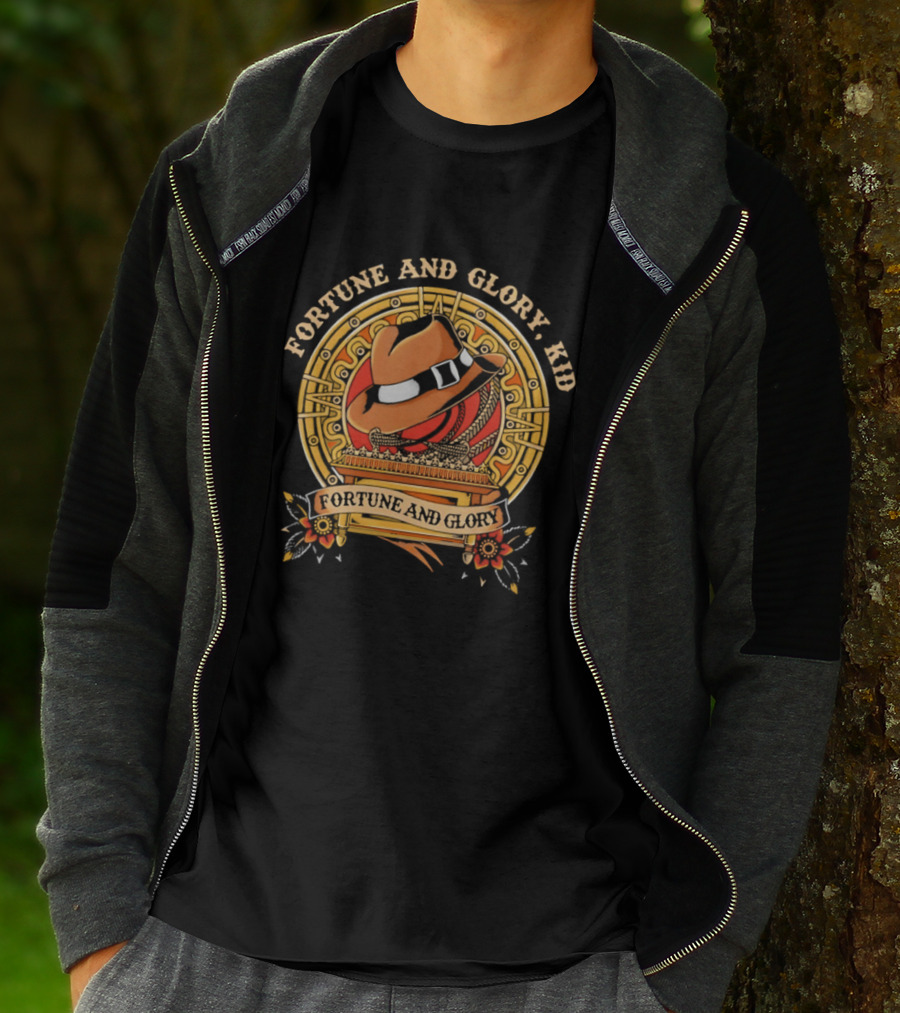 Fortune And Glory Kid Indiana Adventure T-Shirt