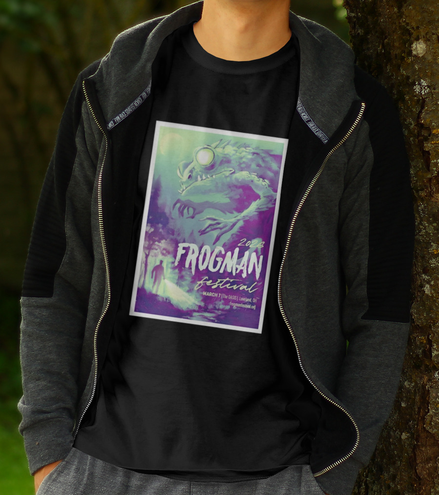 2026 Frogman Festival Loveland OH March 7 At The Oasis T-Shirt