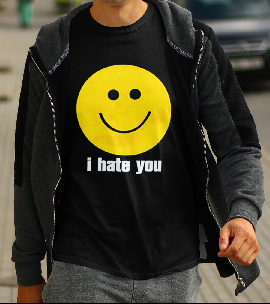Harry I Hate You Smiley Face T-Shirt