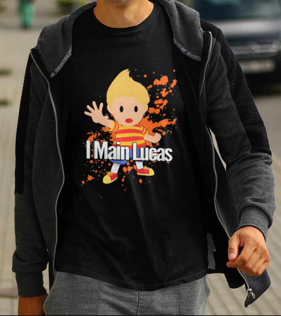 I Main Lucas Super Smash Bros Game T-Shirt