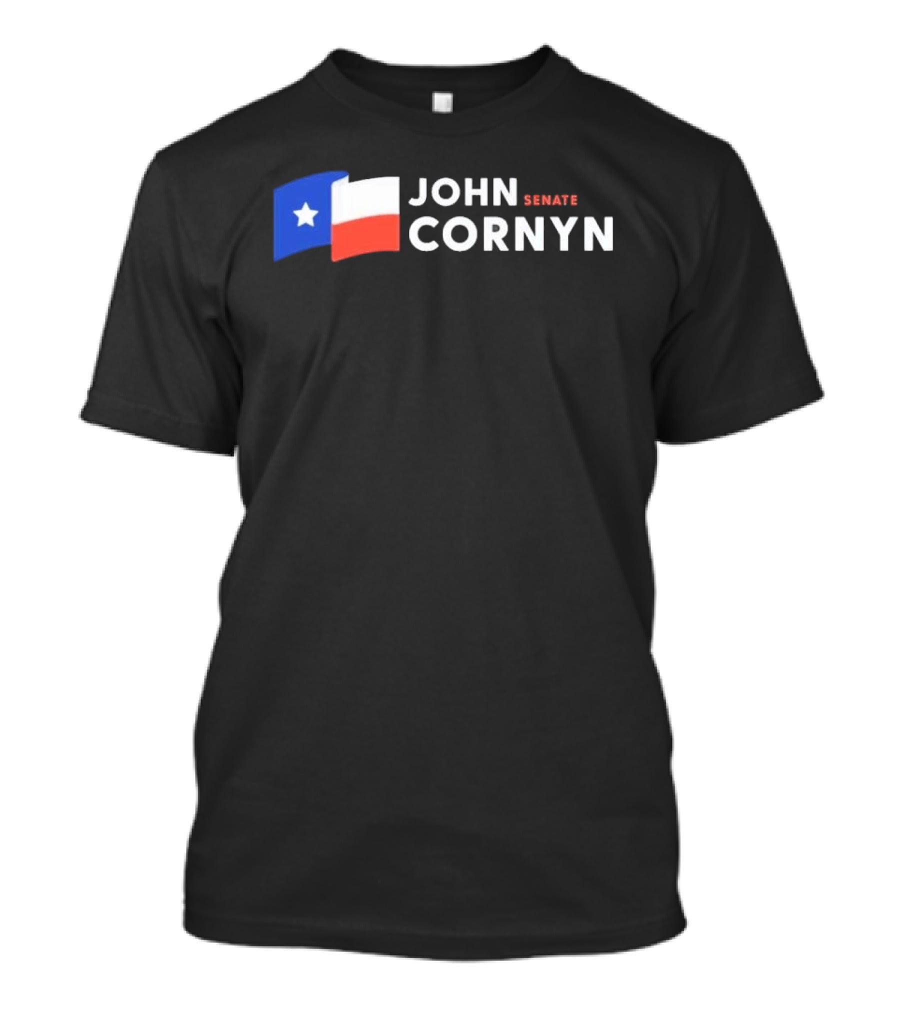 Texas Flag John Cornyn Senate 2026 Campaign T-Shirt