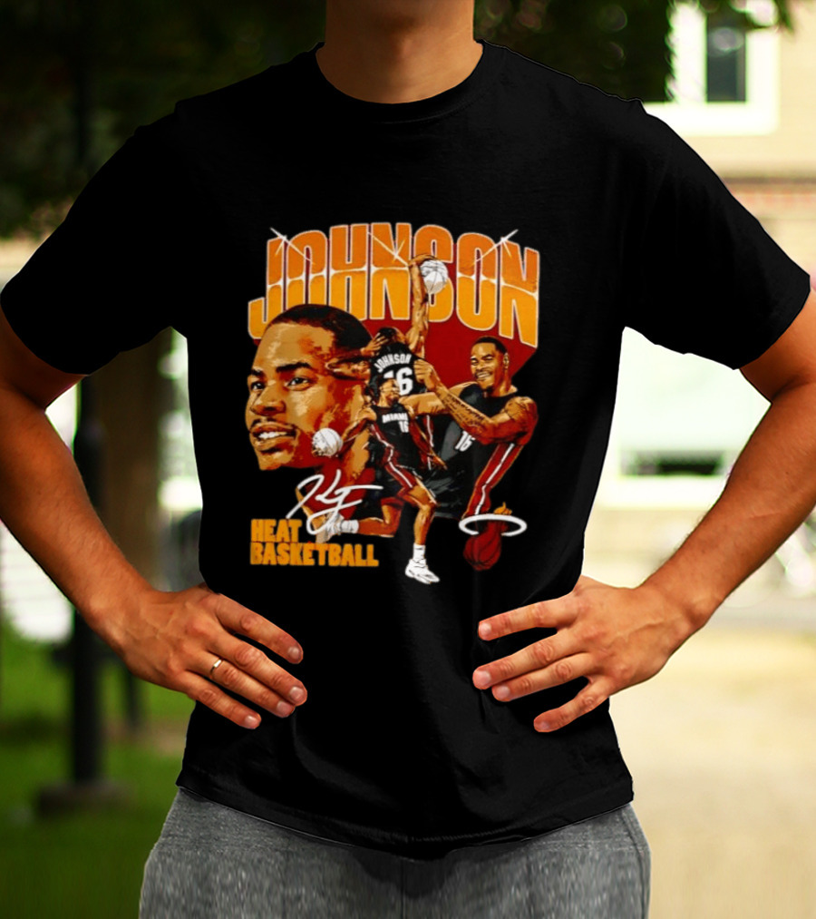 Johnson Heat Basketball Keyonte Johnson Miami 16 T-Shirt