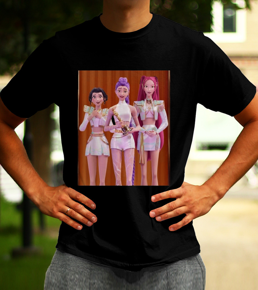 K Pop Demon Hunters Animated Feature Film Oscar Winners T-Shirt