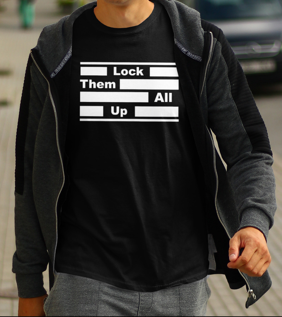 Lock Them All Up Epstein Did Not Act Alone T-Shirt