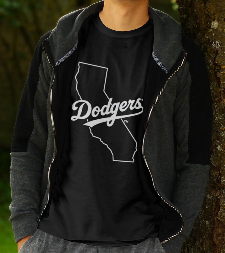 Los Angeles Dodgers California State T-Shirt