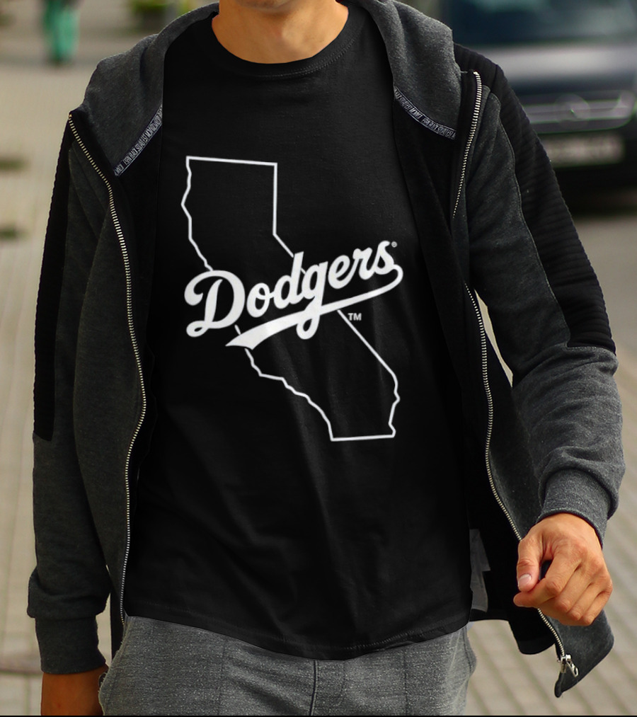 Los Angeles Dodgers California State T-Shirt