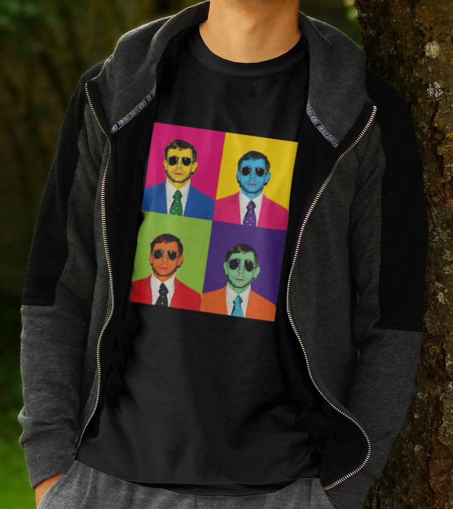 Mike Vining Pop Art Style Multicolor T-Shirt